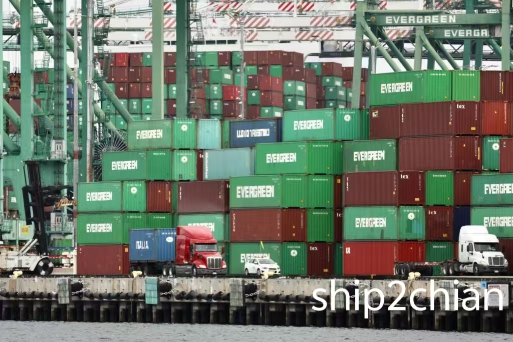 回国行李运往洛杉矶港口